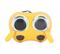 Cocotte de fondue électrique au chocolat 38W, double paroi en aluminium, jaune, 24x9x19cm