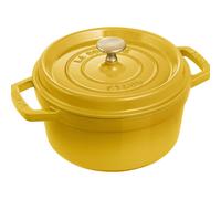 Cocotte en fonte 20 cm, Rond(e), Citron
