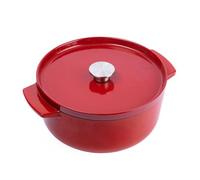Cocotte En Fonte D'acier Kitchenaid 26cm Rouge Empire 5