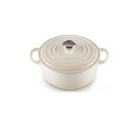 Cocotte en fonte émaillée 22 cm Meringue