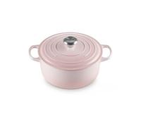 LE CREUSET Cocotte en fonte émaillée 24 cm Shell Pink Rose G