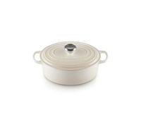 Cocotte en Fonte émaillée 31 cm Meringue