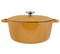 Cocotte en Fonte émaillée, FONTESTIC, Amber Gold, D28 cm Cosy & Trendy