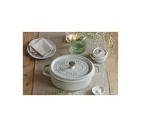 STAUB Cocotte ovale La Cocotte Staub fonte 6.7 L White truffle