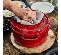 Staub Cocotte La Cocotte 28 cm ronde en fonte Cerise