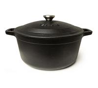 Cocotte en fonte émaillée - VEOHOME - Ronde - 6 Litres - Diamètre 28cm - Compatible Induction