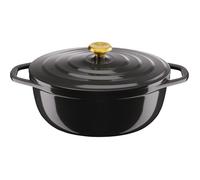 Cocotte en Fonte Ovale 30x23cm (5,7L) - TEFAL - Compatible Induction - Revêtement Céramique