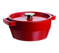 Cocotte en fonte PYREX Slow Cook 6,3 L - Rouge - Tous feux dont induction