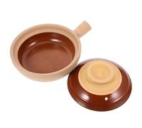 Cocotte en Terre Cuite 600ml, Argile, Chauffe Vite, Usage Maison