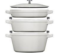 COCOTTE ENSEMBLE DE CASSEROLES 3-PCS, FONTE - STAUB