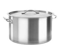 vidaXL Cocotte faitout marmite 51140 - Acier inoxydable 44 L 45x28 cm