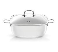 Cocotte - FISSLER - Secural - Acier Inoxydable - 6,5 L - Ø 28 cm - Couvercle en Verre