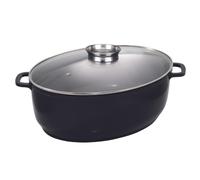 Cocotte - BAUMALU - Jumbo - Fonte d'aluminium - Anti-adhésif - 43x33x13.8 cm