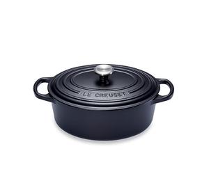Cocotte fonte ovale 29 cm noir Le Creuset