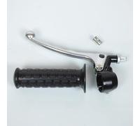 Cocotte gauche poignée complète levier d'embrayage ou frein compatible avec moto cyclo vintage