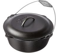 Cocotte - LODGE - FOUR HOLLANDAIS - 6.62 L - Fonte - Prête à l'emploi - Compatible induction