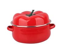 Cocotte Marmite à tomate 1,6 l, faitout pression avec couvercle et poignée, casserole chaude, marmite for aliments, thé, céréales, lait, nouilles