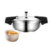 Cocotte minute 1.8L - Autocuiseur inoxydable - Antidéflagrant - Convient aux cuisinières à gaz, aux plaques à induction, etc