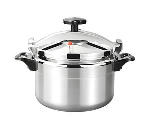 Cocotte Minute 3L/7L/9L/11L/15L, Autocuiseurs Professionnels Aluminium avec Système Couvercle à Verrouillage Sécurisé, Double Poignée, Multicuiseur à Cuisson Convient pour Cuisinière à Gaz (9 Litres)