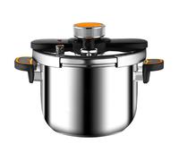 Cocotte-minute 4 L Autocuiseur à baïonnette Ø21 cm en acier Inox Autocuiseur induction Couvercle intelligent et Ouverture