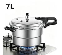 Cocotte-minute 7L, Autocuiseur induction, Facile à utiliser, serrure à baïonnette avec 3 systèmes de sécurité, avec Panier
