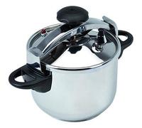 Cocotte-minute - JATA - OPC6 - Acier inoxydable - 6 Litres - 3 systèmes de sécurité