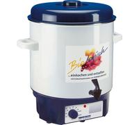 Cocotte minute KA 1801, émaillage 2 couches, 27 litres, réglage de la température en continu, robinet de vidange, 1800 watts
