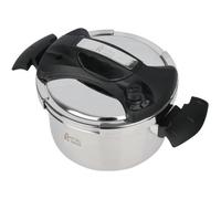 Cocotte minute - ROYAL SWISS - 4L - Intérieur en pierre - Poignée ergonomique - Tous feux compatibles