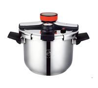 Cocotte minute - ROYAL SWISS - Autocuiseur induction - Acier inoxydable 18/10 - 8L - 28cm