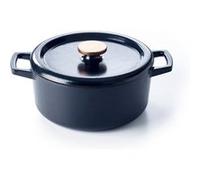 Cocotte Nori 26 cm en fonte - Beka - Noir - Fonte émaillée noir G