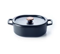 Cocotte Nori 31 cm en fonte - Beka - Noir - Fonte émaillée noir G