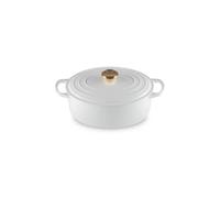 Le Creuset Signature Cocotte ovale en fonte émaillée Blanc 29 cm