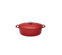 Cocotte ovale 27 cm rouge - - Rouge - Fonte