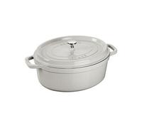 Cocotte Ovale 29 cm Blanc Truffe