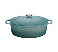 Cocotte ovale 29 cm Chasseur bleu fonte émaillée 37.00x23.00 cm