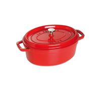 Cocotte Ovale 29 cm Staub Fonte 1102906 Cerise