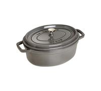 Cocotte Ovale 29 cm Staub Fonte 40509-317-0 Gris graphite