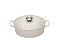 Cocotte Ovale 31 cm Le Creuset Signature Fonte 21178317164430 Meringue