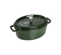 Cocotte Ovale 31 cm Staub Fonte 40509-365-0 Basilic