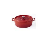 Invicta Cocotte Ovale - 33 Cm - Rubis - Tous Feux Dont Induction