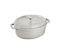 Cocotte ovale 33 cm Truffe blanche