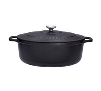 Cocotte Ovale 35 Cm Chasseur Noir Interieur Noir