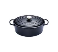 Cocotte ovale fonte noire 40 cm