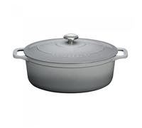 Cocotte ovale chasseur 29 cm gris - Invicta Gris