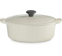 Cocotte ovale compatible 27 cm Crème