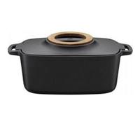 cocotte ovale en fonte 5l noir - 1026567 Noir G