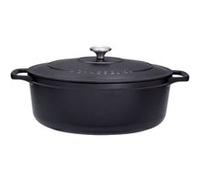 Cocotte ovale en fonte émaillée 25cm noire sublime Chasseur puc472501 Noir G