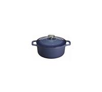 Cocotte ovale en fonte émaillée 28cm bleu Chasseur PUC472897 bleu G