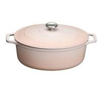 Cocotte ovale en fonte émaillée 29cm champagne PUC472901A