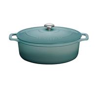 Cocotte ovale 33 cm bleu - Chasseur - Bleu - Fonte émaillée